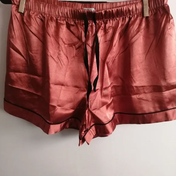 Women's 2 piece silky pajama set EkouAer lounge set - Picture 7 of 7